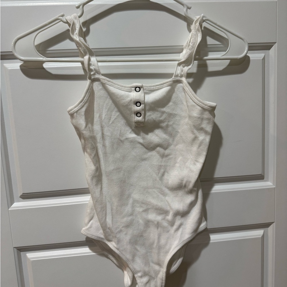 Abercrombie Kids Cream Bodysuit